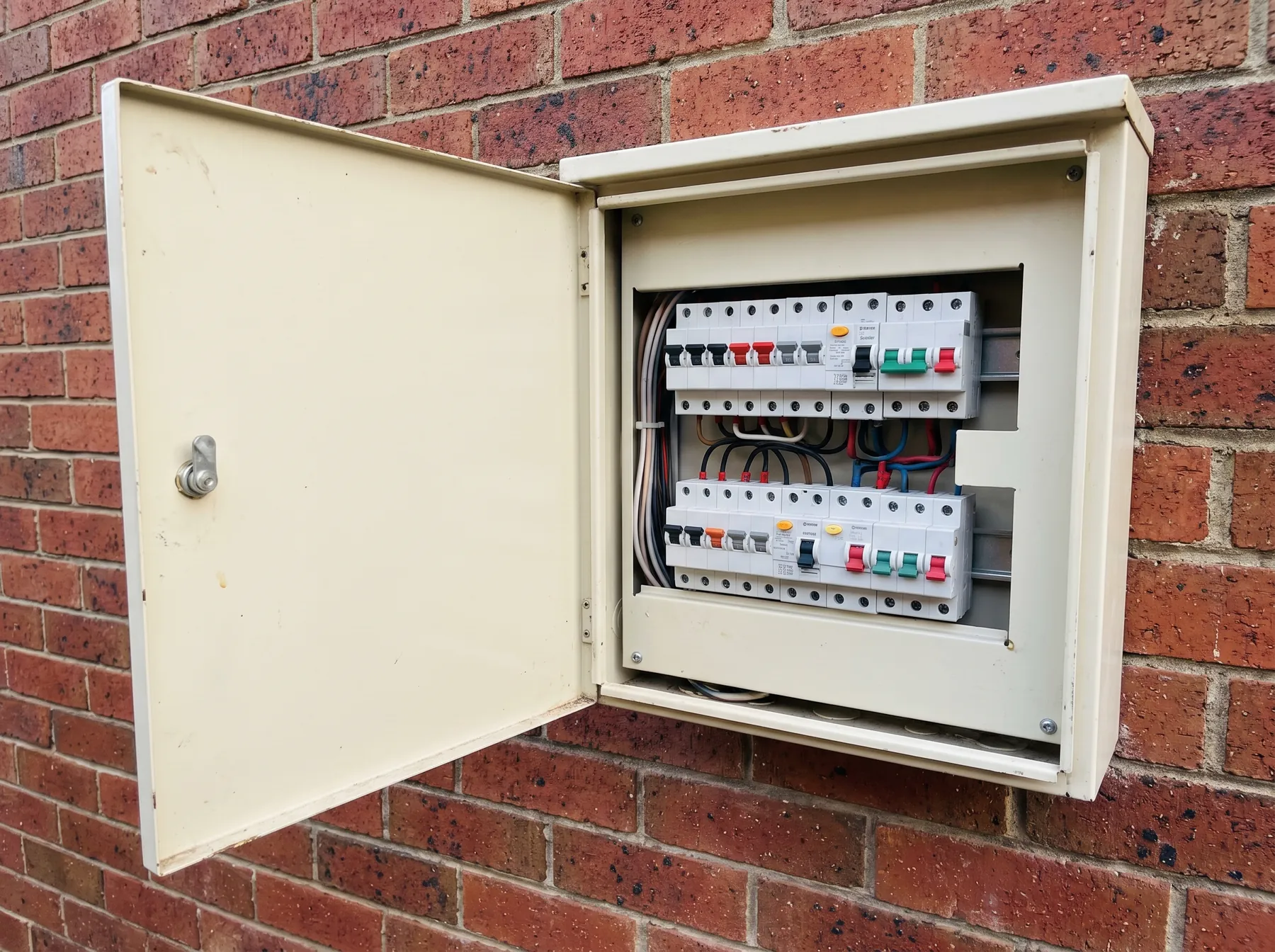 Switchboard with modern circuit protection